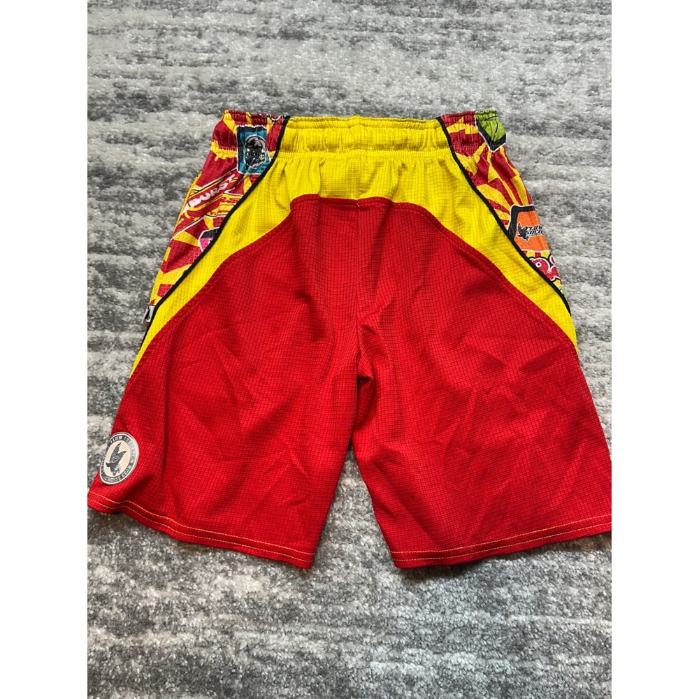 Flow Society Lacrosse Shorts Youth XS All Over Print Flowburst Graphic Athletic - Picture 8 of 8